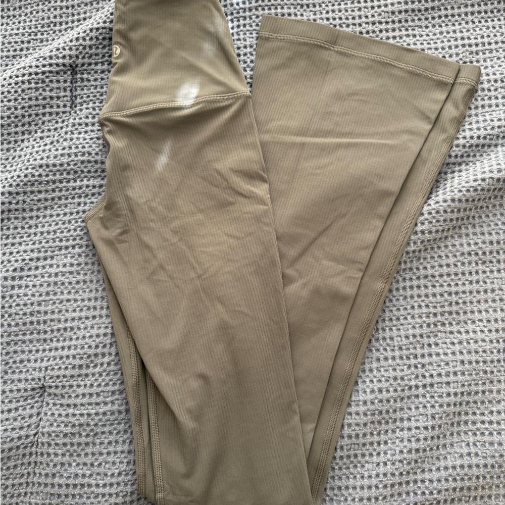 Lululemon Ribbed Mini Flare Pants